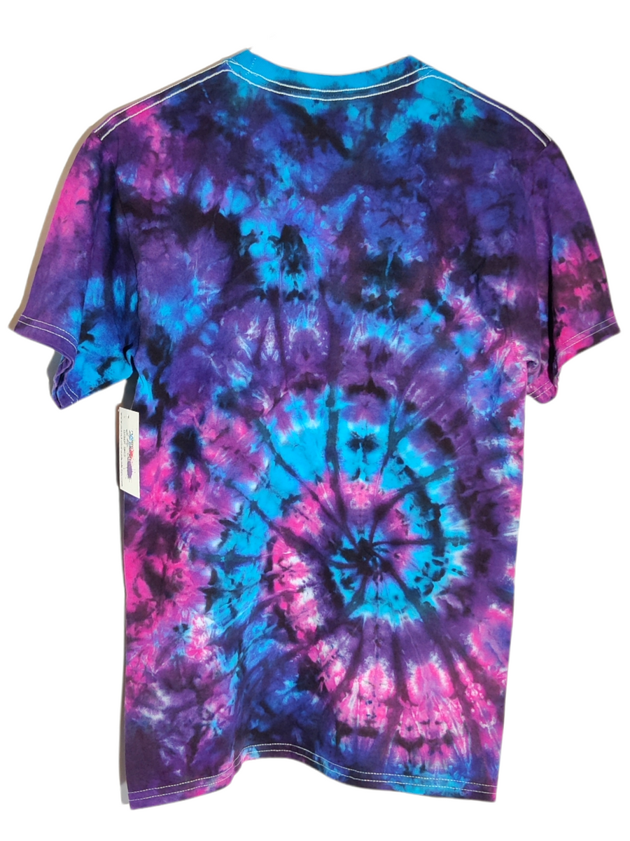 Manic Brush Customs Reverse Rainbow Galaxy Tie Dye T-Shirt Small