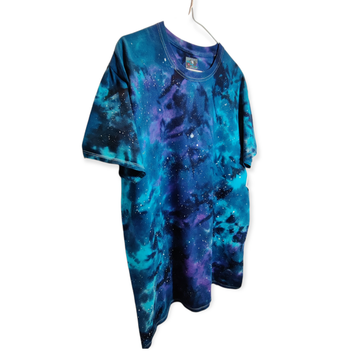 Purple Tie Dye Blues Hub of The Universe Shirt XL