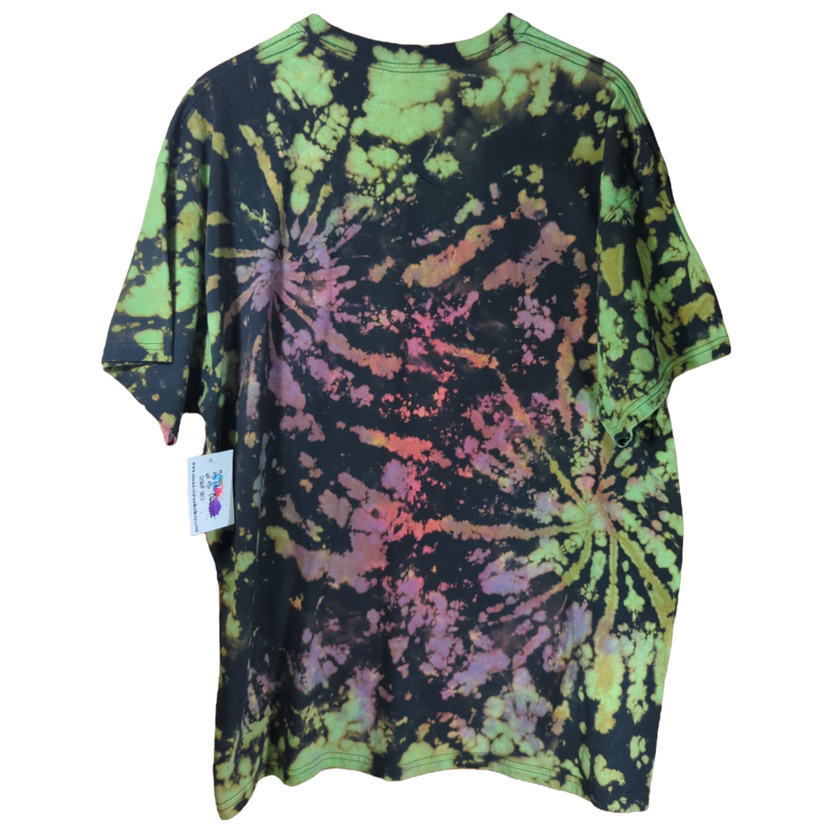 Green Bleach Dye T-Shirt