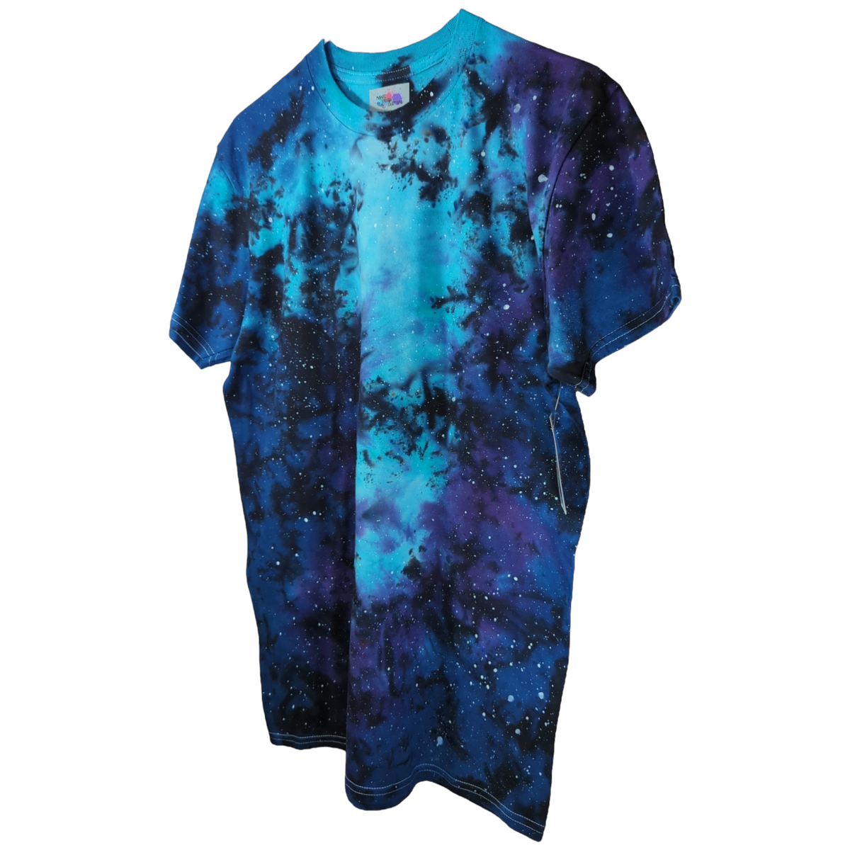 galaxy tie-dye technique