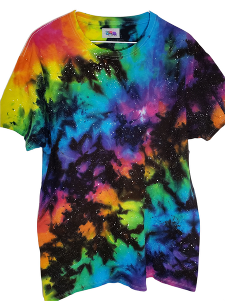 Reverse Rainbow Galaxy Tie Dye T-shirt