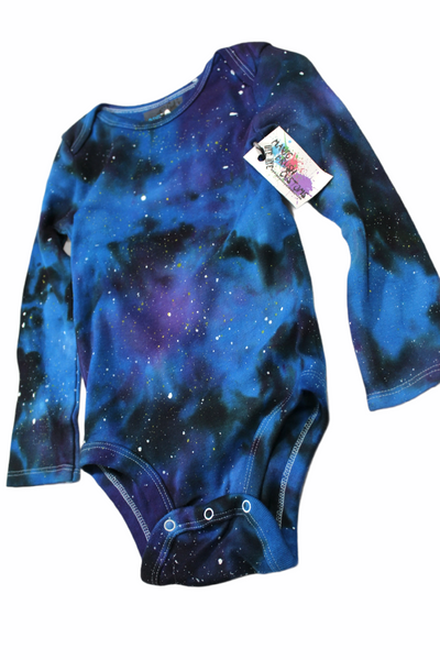 Cosmic Galaxy Tie Dye Onesie 18-12 Months