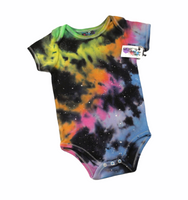 Pastel Rainbow Galaxy Tie Dye Onesie 9-12 Months