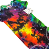 Rainbow Galaxy Tie Dye Onesie 12 Months