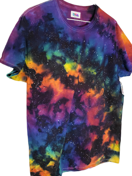 Deep Space Rainbow Galaxy Tie Dye T-shirt