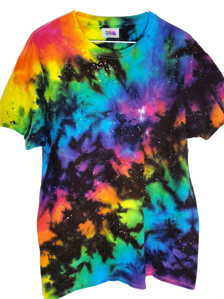 Reverse Rainbow Galaxy Tie Dye T-shirt