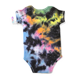 Pastel Rainbow Galaxy Tie Dye Onesie 9-12 Months