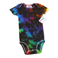 Rainbow Galaxy Onesie size 12 months