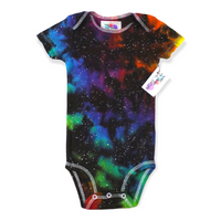 Rainbow Galaxy Onesie size 12 months