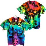 Kids Dual Rainbow Galaxy T-shirt MEDIUM