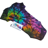 Rainbow Spiral Galaxy Tie Dye Onesie 6 Months