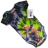 Nebula Spiral Tie Dye Onesie 6 Months