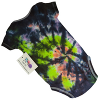 Nebula Spiral Tie Dye Onesie 6 Months