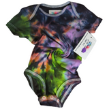 Nebula Spiral Galaxy Tie Dye Onesie 9 Months