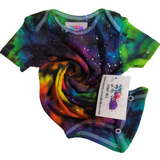 Rainbow Galaxy Tie Dye Onesie 12 Months