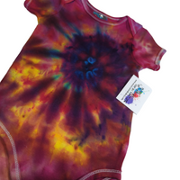 Ice Dyed Spiral Onesie 9-12 Months