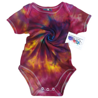 Ice Dyed Spiral Onesie 9-12 Months