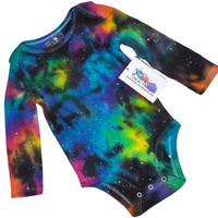 Rainbow Galaxy Onesie 9-12 Months