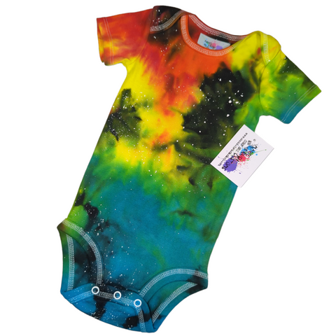 Rainbow Galaxy Onesie 12 Months