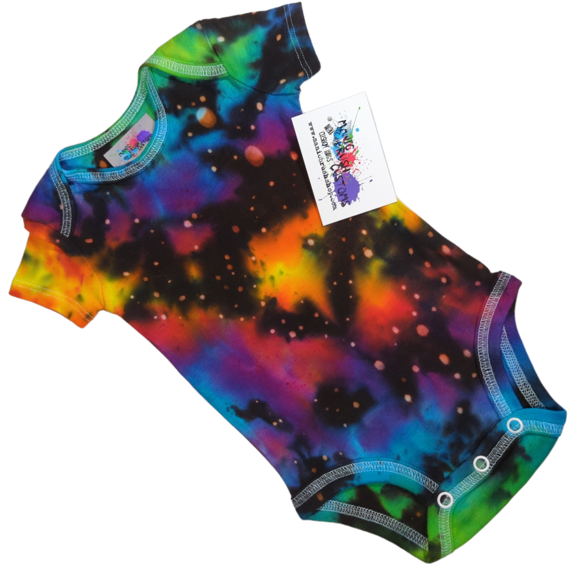 Psychedelic Rainbow Galaxy Onesie