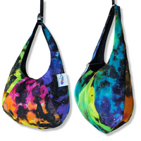 Rainbow Galaxy Hobo Bag