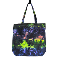 Tie Dyed Canvas Tote Bag