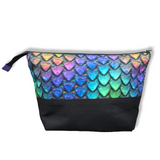 Large Rainbow Dragon Make Up Bag