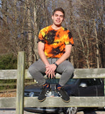 Sun Burst Galaxy Tie Dye T-shirt